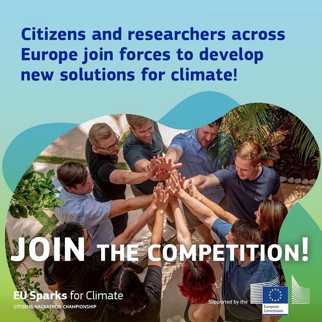 Help tackle climate challenges at the European Hackathon!