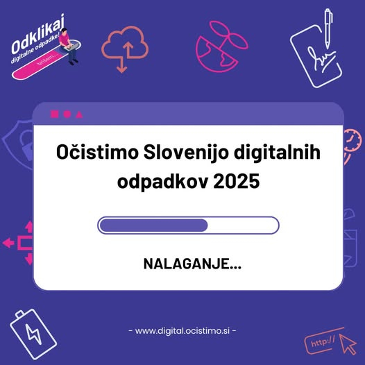 Očistimo Slovenijo digitalnih odpadkov