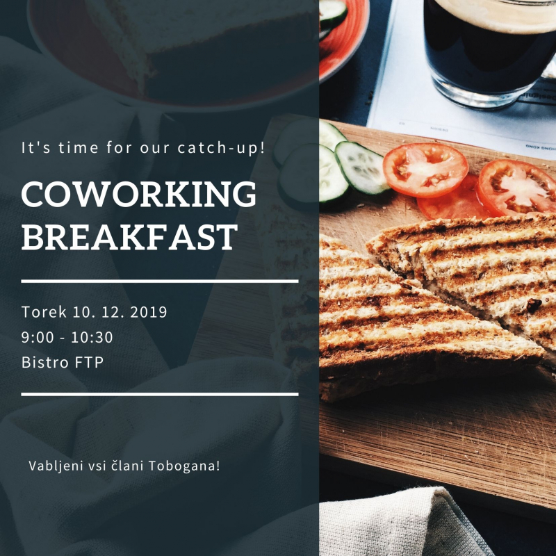 Coworking zajtrk